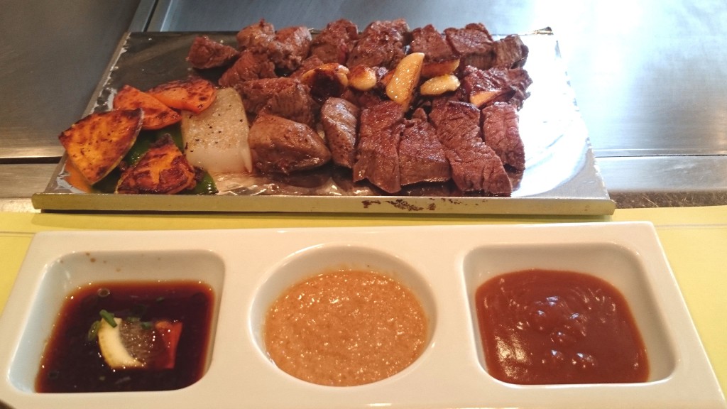 ステーキ補正
