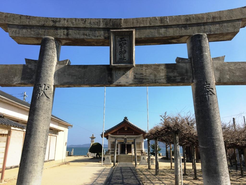福岡県で「嵐神社」巡り。海からの風が心地よい「二宮神社」にご参拝。